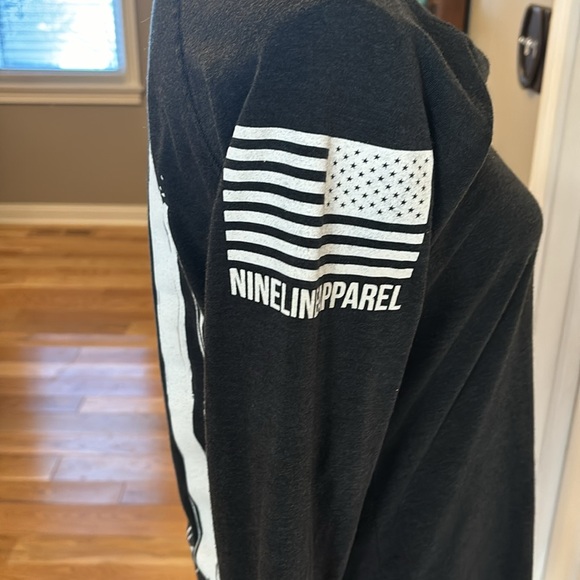 Nine Line America Long Sleeve Top size M - Picture 3 of 6